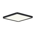 Πλαφονιέρα οροφής LED 40W 3CCT (by switch on base) από μαύρο μέταλλο  D:50cm (42045-Black)