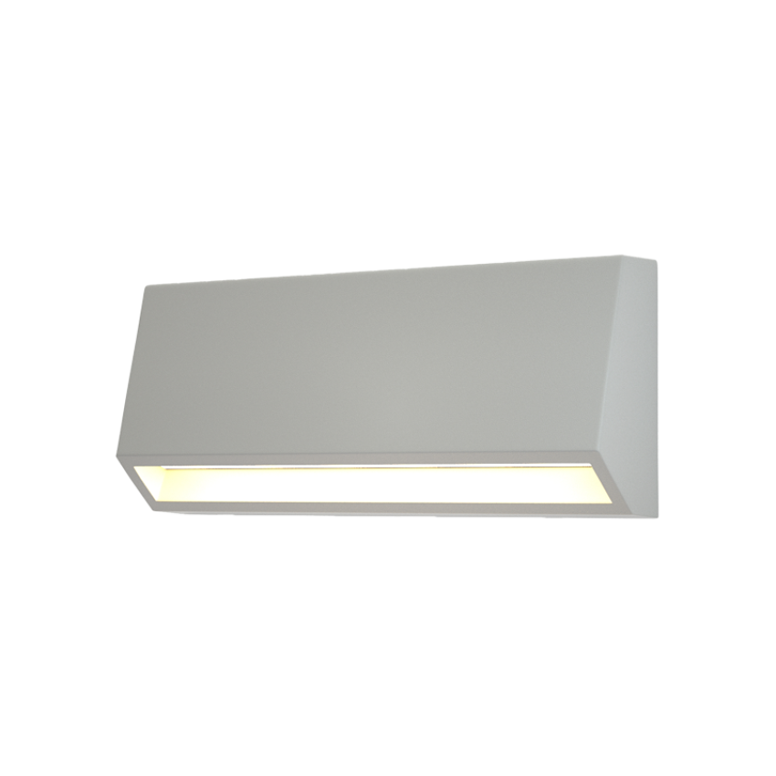 it-Lighting Blue LED 3W 3CCT Outdoor Wall Lamp Grey D:16cmx7cm (80202230)