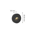 it-Lighting Horseshoe LED 2W 3CCT Outdoor Wall Lamp Anthracite D12.8cmx3cm (80201940)
