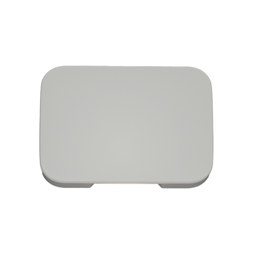 it-Lighting Silver LED 1W 3000K Outdoor Wall Lamp White D:5cmx7cm (80202420)