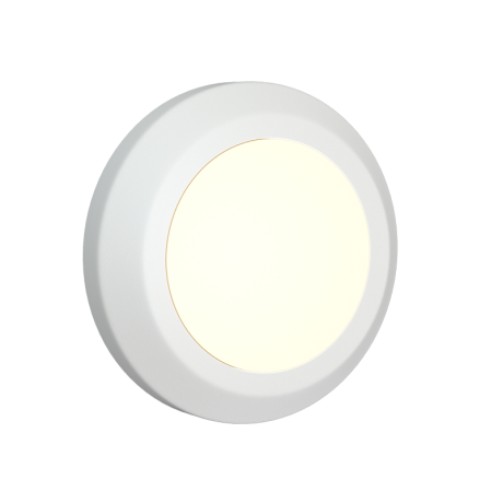 it-Lighting Jocassee LED 3.5W 3CCT Outdoor Wall Lamp White D:15cmx2.7cm (80201420)