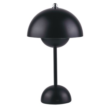 Inlight Rechargeable LED 1.5W 3CCT Touch Table Lamp Black D:10x24cm (3059-Black)