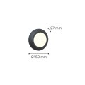 it-Lighting Jocassee LED 3.5W 3CCT Outdoor Wall Lamp Anthracite D:15cmx2.7cm (80201440)