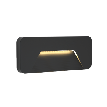 it-Lighting Kentucky LED 3W 3CCT Outdoor Wall Lamp Anthracite D:22cmx8cm (80202040)