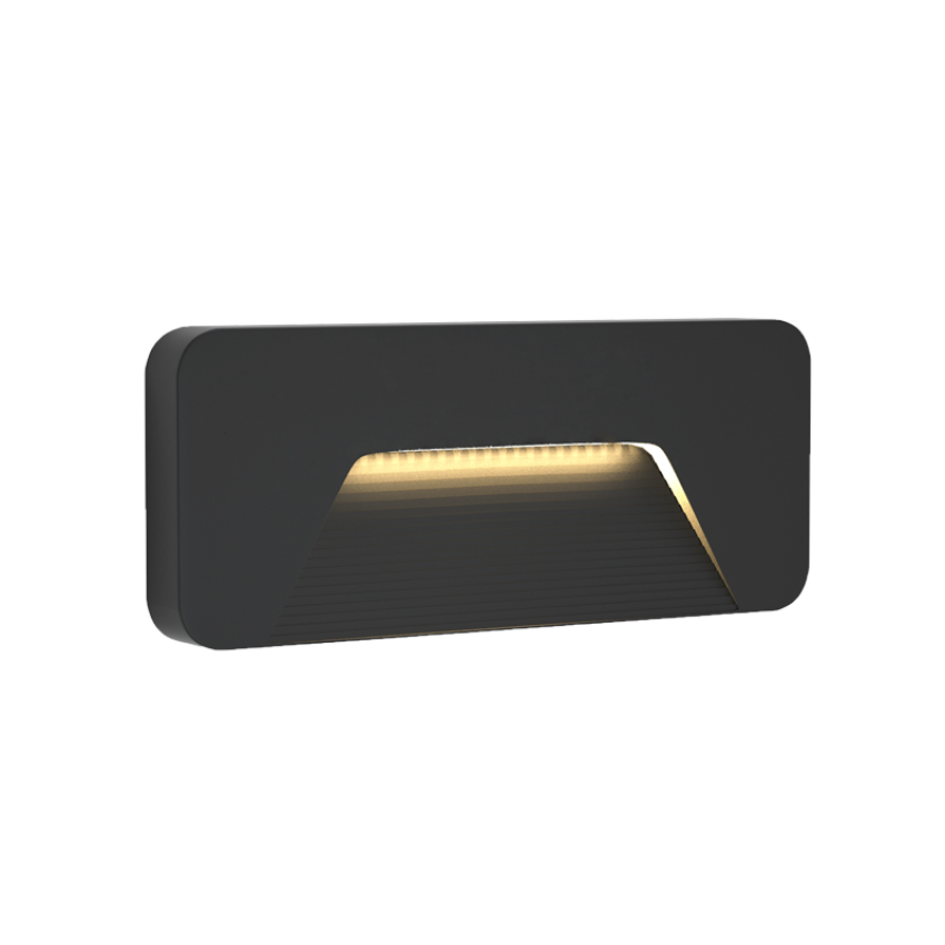 it-Lighting Kentucky LED 3W 3CCT Outdoor Wall Lamp Anthracite D:22cmx8cm (80202040)