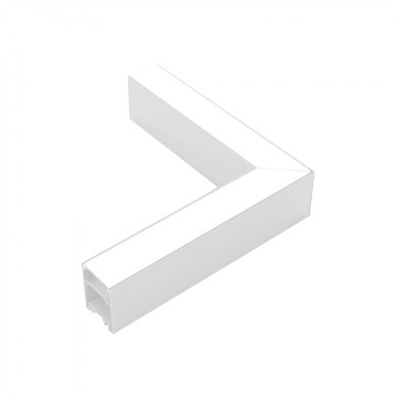 Inlight Γωνιακός σύνδεσμος LED 10W 3CCT σε λευκή απόχρωση D:16,5cmX16,5cm (L006-WH)