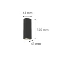it-Lighting Lanier LED 5W 3000K Outdoor Up-Down Adjustable Wall Lamp Anthracite D:12cmx4.1cm (80201041)