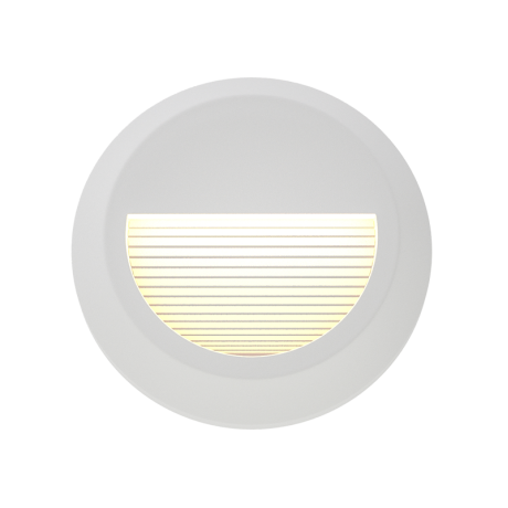 it-Lighting Maroon LED 2W 3CCT Outdoor Wall Lamp White D:15cmx2.7cm (80201620)