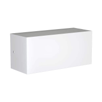 Martin Επιτοίχιο Φωτιστικό Εξωτερικού Χώρου LED 12W 3CCT Up-Down σε Λευκό Χρώμα D 22cm x 9cm