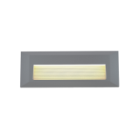 it-Lighting Mono LED 3W 3CCT Outdoor Wall Lamp Grey D:22cmx2.8cm (80201730)