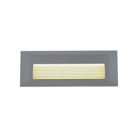 it-Lighting Mono LED 3W 3CCT Outdoor Wall Lamp Grey D:22cmx2.8cm (80201730)