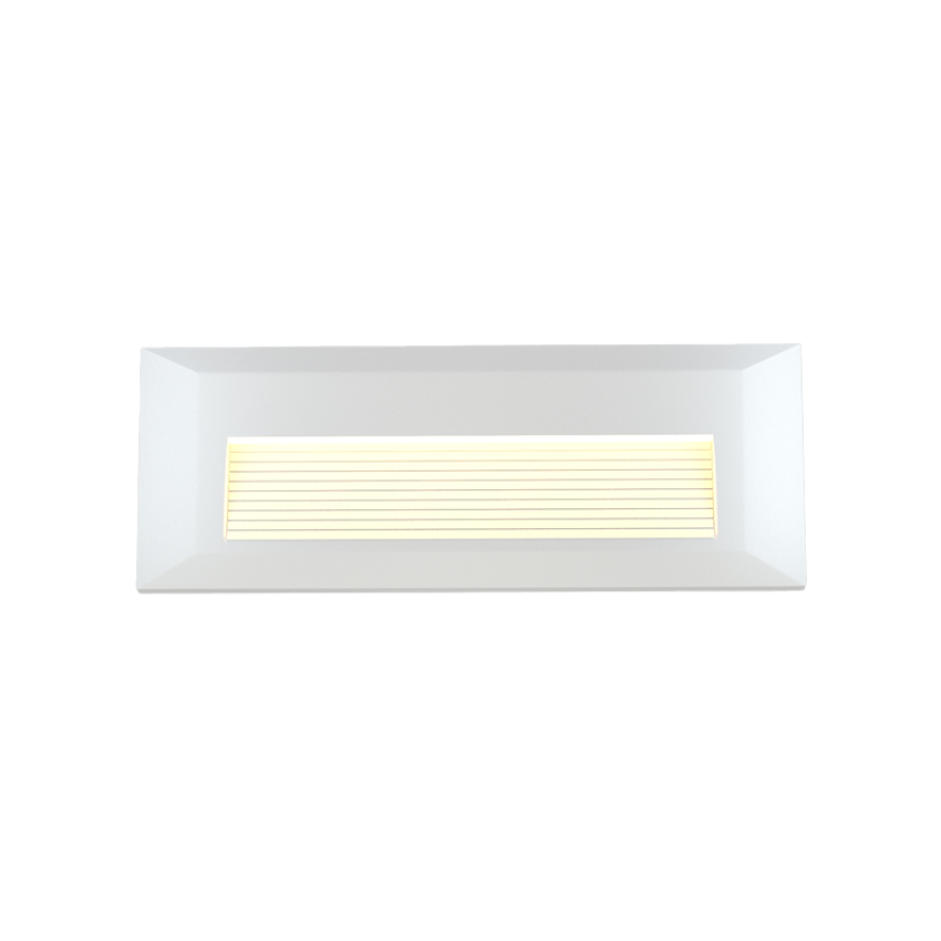 it-Lighting Mono LED 3W 3CCT Outdoor Wall Lamp White D:22cmx2.8cm (80201720)