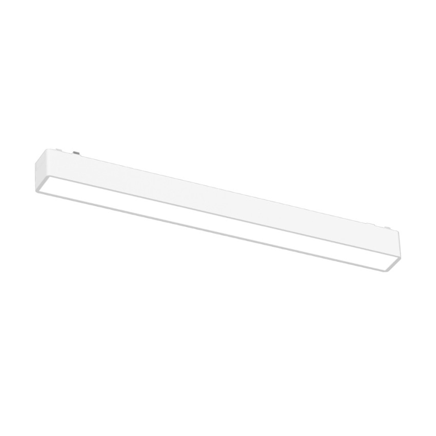 Φωτιστικό LED 10W 3CCT για Ultra-Thin μαγνητική ράγα σε λευκή απόχρωση (by tuya and zigbee) D:31,5cmX2,4cm (T04705-WH)