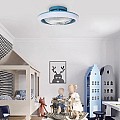 Ανεμιστήρας-Φωτιστικό Fan Light LED Οροφής 36W 3CCT σε Μπλε