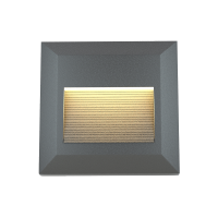 it-Lighting Salmon LED 2W 3CCT Outdoor Wall Lamp Anthracite CCT D:12.4cmx12.4cm (80201840)