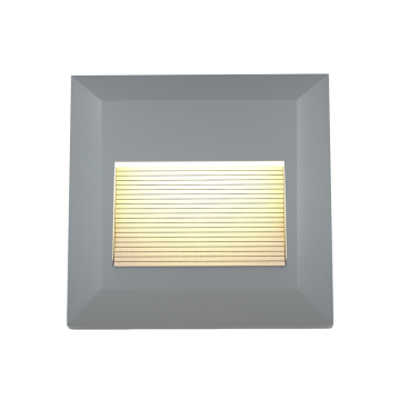 it-Lighting Salmon LED 2W 3CCT Outdoor Wall Lamp Grey D:12.4cmx12.4cm (80201830)