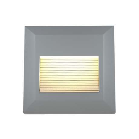 it-Lighting Salmon LED 2W 3CCT Outdoor Wall Lamp Grey D:12.4cmx12.4cm (80201830)