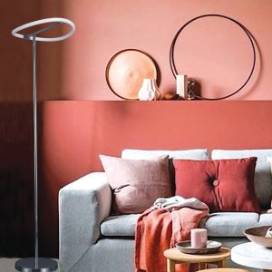 Apple Επιδαπέδιο φωτιστικό LED 20W 3000K από χρώμιο μέταλλο και σωλήνα σιλικόνης D:150cm (45011-CH) Apple Επιδαπέδιο φωτιστικό LED 20W 3000K από χρώμιο μέταλλο και σωλήνα σιλικόνης D:150cm (45011-CH)