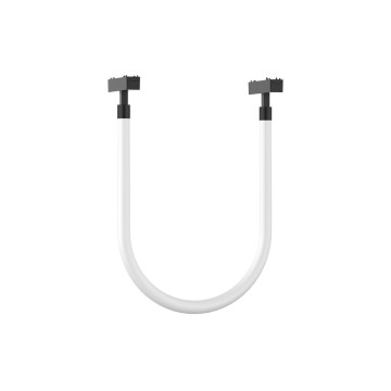 Φωτιστικό LED 8W 3000K για Ultra-Thin μαγνητική ράγα σε μαύρη απόχρωση D:50cm (T04501-Black)