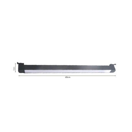 Γραμμικό φωτιστικό LED 40W 4000K σε λευκή απόχρωση (T1-06002-White)