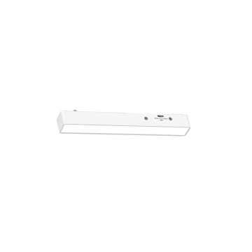 Inlight Γραμμικό φωτιστικό LED 7W 3CCT για Ultra Thin ράγα σε λευκή απόχρωση D:23X2,6X2,4cm (TMU0040-White)