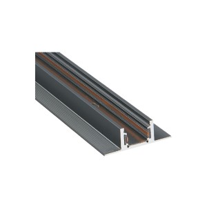 Inlight Mini μαγνητική ράγα χωνευτή σε μαύρη απόχρωση D:2m (TRM0020-Black)