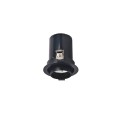 Inlight Downlight σποτ 10W 3CCT σε μαύρη απόχρωση (X00180B)