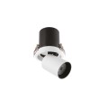 Inlight Downlight σποτ 10W 3CCT σε λευκή και μαύρη απόχρωση (X00180WB)