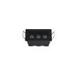 Inlight Downlight σποτ 3*3W 3CCT σε μαύρη απόχρωση (X00190B)