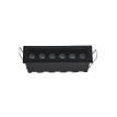 Inlight Downlight σποτ 6*3W 3CCT σε μαύρη απόχρωση (X00200B)