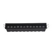 Inlight Downlight σποτ 12*3W 3CCT σε μα΄΄΄΄ύρη απόχρωση (X00210B)