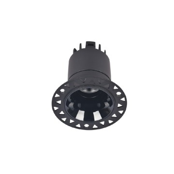 Inlight Downlight σποτ 5W 3CCT σε μαύρη απόχρωση (X00220B)