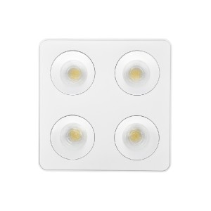 Inlight Downlight Mounted σποτ 4*8W 3CCT σε λευκή απόχρωση (X00290W)