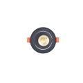 Inlight Downlight σποτ GU10 σε μαύρη απόχρωση (X00310B)