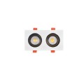 Inlight Downlight σποτ GU10 σε λευκή και μαύρη απόχρωση (X00330WB)