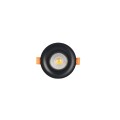 Inlight Downlight σποτ GU10 σε μαύρη απόχρωση (X00340B)