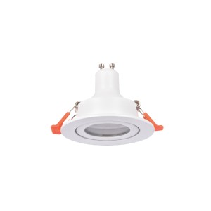 Inlight Downlight σποτ GU10 σε μαύρη απόχρωση (X00350B)
