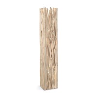 Φωτιστικό Δαπέδου DRIFTWOOD/D – Μεταλλικός Σκελετός με Φυσικό Ξύλο | Πολυτελής Minimal Σχεδιασμός
