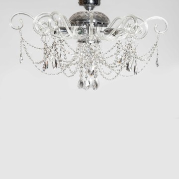 Κρυστάλλινος Πολυέλαιος 6 Φώτων – Διαχρονική Πολυτέλεια & Κλασική Αισθητική | CRYSTAL 8006