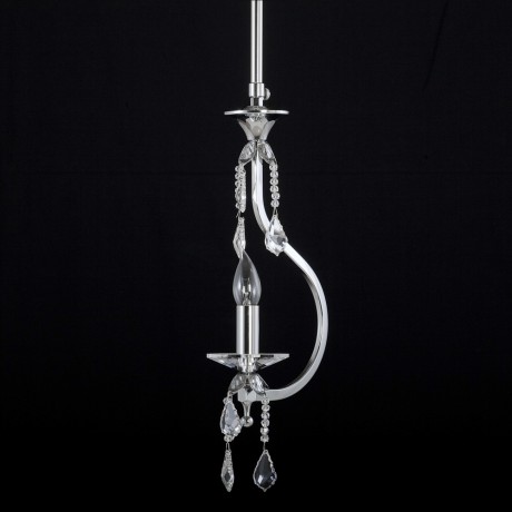 PEARL 176/P – Μπρούτζινο Επιτραπέζιο Φωτιστικό με Κρύσταλλα και Πέρλες