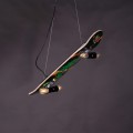 Απλίκα Τοίχου Skateboard με Σχέδιο Λαμπτήρων