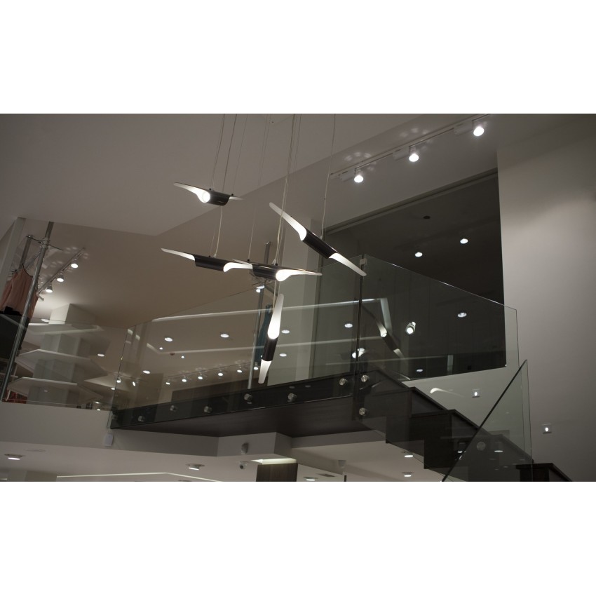 Φωτιστικό μονόφωτο κρεμαστό BIRDY 21 από μέταλλο