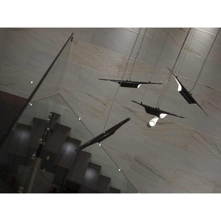 Φωτιστικό μονόφωτο κρεμαστό BIRDY 21 από μέταλλο