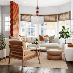 Κρεμαστό Μονόφωτο Ξύλινο Φωτιστικό με Λευκό Αμπαζούρ – ALIS 122