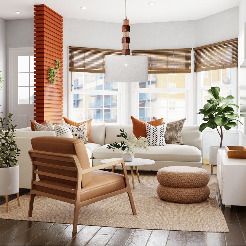 Κρεμαστό Μονόφωτο ALIS 122 με Ξύλινη Βάση & Προσαρμόσιμο Αμπαζούρ