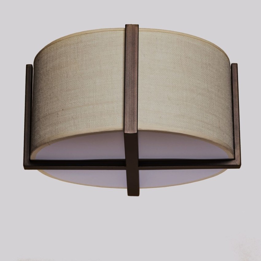 Φωτιστικό οροφής, από μέταλλο και ύφασμα CEIL 227