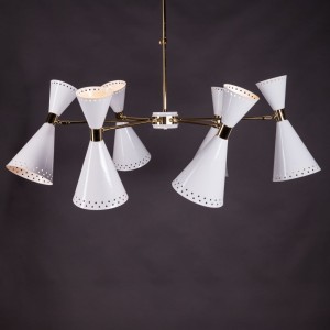 DELI 1960/12 - 8 – Κρεμαστό 12φωτο Φωτιστικό για Πολυτελείς Χώρους DELI 1960/12 - 8 – Κρεμαστό 12φωτο Φωτιστικό για Πολυτελείς Χώρους