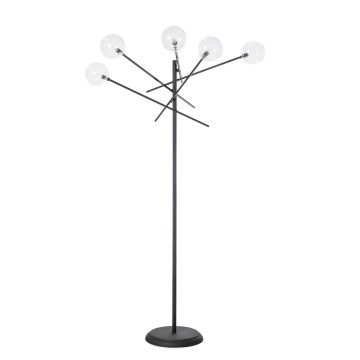 Φωτιστικό Δαπέδου 4 Φώτων BRIT 1402S – Μοντέρνος Σχεδιασμός με Προσαρμοζόμενο Φινίρισμα & Γυαλί