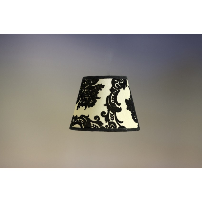 Γαλλικό λαχούρι εκρού- μαύρο