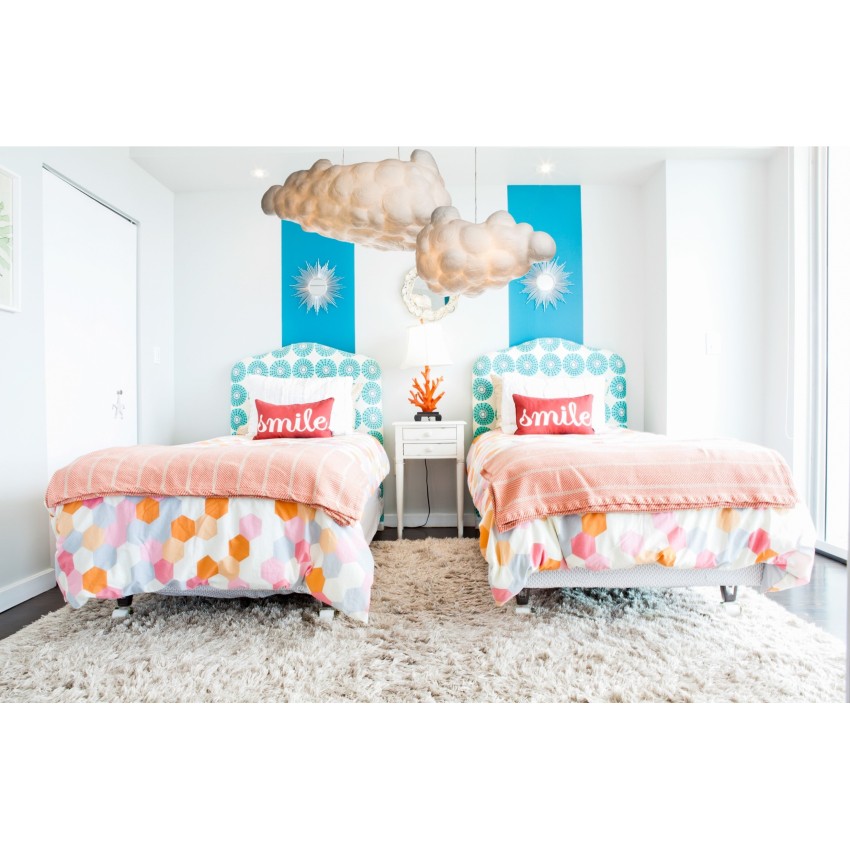 Cloud Φωτιστικό Δαπέδου με Σκελετό από Μέταλλο και Μεταξωτό Καπέλο Σύννεφο Cloud Φωτιστικό Δαπέδου με Σκελετό από Μέταλλο και Μεταξωτό Καπέλο Σύννεφο